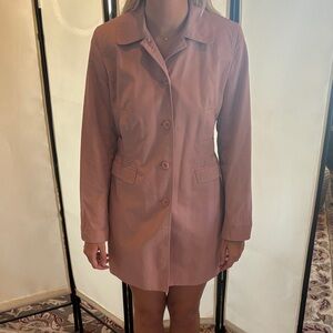 Stylish Mauve Trench Coat for Women